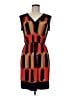 En Focus Studio Graphic Orange Casual Dress Size 8 - photo 1