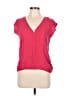 Esprit Red Short Sleeve Top Size 6 - photo 1