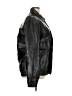 Unbranded 100% Leather Black Leather Jacket Size XXL - photo 4