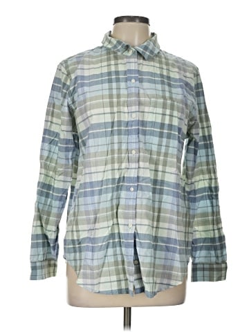 L.L.Bean Long Sleeve Button-Down Shirt (view 1)