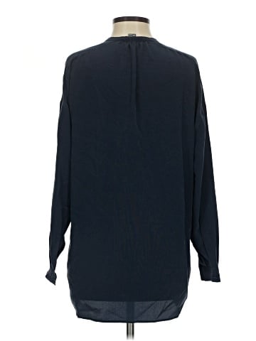 Vince. Long Sleeve Silk Top (view 2)