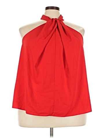 ELOQUII Sleeveless Blouse (view 1)