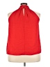 ELOQUII 100% Polyester Red Sleeveless Blouse Size 22 Plus - photo 2