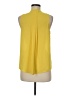 41Hawthorn 100% Polyester Yellow Sleeveless Blouse Size M - photo 2