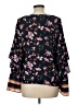Gianni Bini Black 3/4 Sleeve Blouse Size L - photo 2