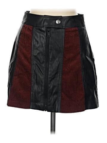 Bershka Faux Leather Skirt (view 1)