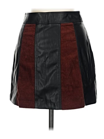 Bershka Faux Leather Skirt (view 2)