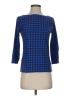 Ann Taylor Factory Checkered-gingham Blue Pullover Sweater Size XS - photo 1