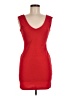 Forever 21 Solid Red Cocktail Dress Size M - photo 1