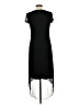 AGB 100% Polyester Black Casual Dress Size 10 - photo 2