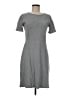 J.Crew Solid Gray Casual Dress Size 6 - photo 1