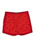 British Khaki Hearts Red Shorts Size 6 - photo 1