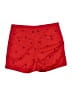 British Khaki Hearts Red Shorts Size 6 - photo 2