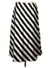 Halogen Stripes Black Casual Skirt Size L - photo 1