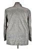 Lala. Chevron-herringbone Silver Blazer Size 3X - photo 2