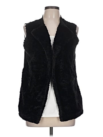 Rafaella Faux Fur Vest (view 1)