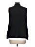 Rafaella 100% Polyester Black Faux Fur Vest Size L - photo 2