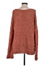 Free People Tweed Orange Pullover Sweater Size S - photo 2