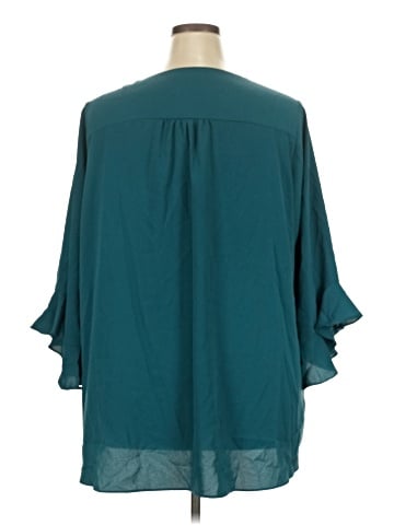 41Hawthorn 3/4 Sleeve Blouse (view 2)