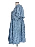 River Island Checkered-gingham Blue Casual Dress Size L - photo 5