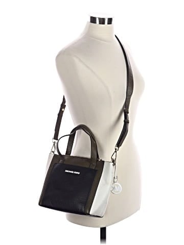 MICHAEL Michael Kors Leather Satchel (view 2)