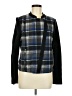 Karen Kane Plaid Blue Jacket Size M - photo 1