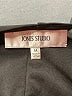 Jones Studio Solid Black Cocktail Dress Size M - photo 7