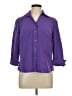 Kathy Che Purple 3/4 Sleeve Button-Down Shirt Size 12 - photo 1