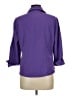 Kathy Che Purple 3/4 Sleeve Button-Down Shirt Size 12 - photo 2