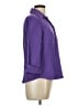 Kathy Che Purple 3/4 Sleeve Button-Down Shirt Size 12 - photo 4