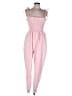 Venus Solid Pink Jumpsuit Size L - photo 1