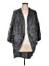 Feathers 100% Polyester Silver Kimono One size - photo 1