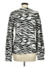Sanctuary Animal Print Silver Pullover Sweater Size M - photo 2