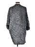 Feathers 100% Polyester Silver Kimono One size - photo 2
