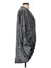 Feathers 100% Polyester Silver Kimono One size - photo 4