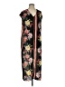 DRA 100% Polyester Floral Black Casual Dress Size S - photo 1