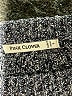 Pink Clover 100% Polyester Tweed Gray Pullover Sweater Size S - photo 7