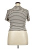 Cider Stripes Ivory Short Sleeve Turtleneck Size 2 - photo 2