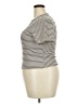 Cider Stripes Ivory Short Sleeve Turtleneck Size 2 - photo 5