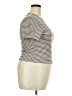 Cider Stripes Ivory Short Sleeve Turtleneck Size 2 - photo 4