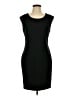Adrienne Vittadini Solid Black Cocktail Dress Size 10 - photo 1