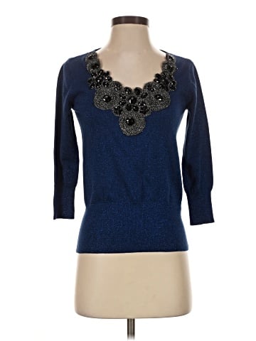 August Silk 3/4 Sleeve Top (view 1)