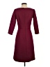 J.Crew Chevron-herringbone Burgundy Cocktail Dress Size 2 (tall) - photo 2