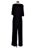 Emma & Michele Solid Black Jumpsuit Size L - photo 2