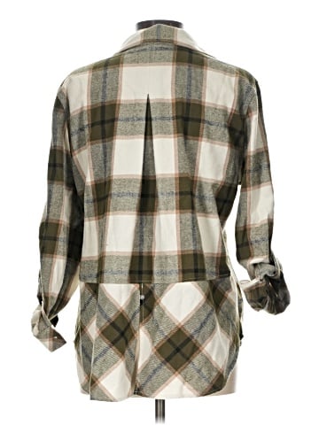 Hester & Orchard 3/4 Sleeve Button-Down Shirt (view 2)