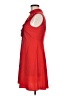 ASOS 100% Polyester Red Cocktail Dress Size 6 - photo 5