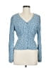 Levi's 100% Viscose Blue Long Sleeve Blouse Size L - photo 1