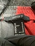 Forever 21 100% Cotton Color Block Red Athletic Shorts Size M - photo 3