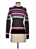 I Heart Ronson 100% Acrylic Chevron-herringbone Black Pullover Sweater Size XS - photo 1