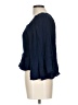 Angie 100% Rayon Blue 3/4 Sleeve Blouse Size L - photo 5
